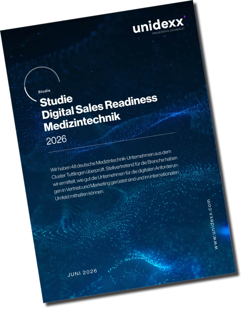 Cover der Studie "Digital Sales Readiness Medizintechnik 2026"